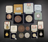 1933-1939 Set of 7 Medals For High Jump inc Oxford University