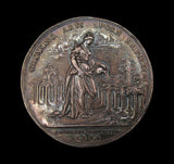 1736 Jernegan's Lottery 39mm Silver Medal - By Tanner