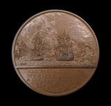 1816 The Bombardment of Algiers 50mm Medal - By Wyon