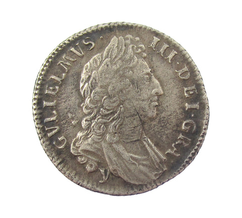 William III 1697 Y Shilling - NVF