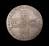 William III 1697 E Silver Halfcrown - E/B - Fine