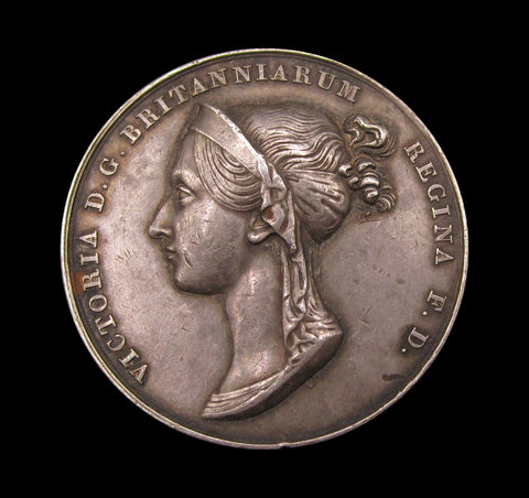 1838 Coronation Of Victoria Official 36mm Silver Medal