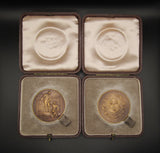 1936 Guy’s Hospital London 49mm Founder's Medal Pair - By Wyon