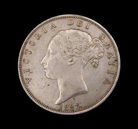 Victoria 1883 Halfcrown - GVF