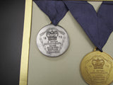 1970 Commonwealth Games Edinburgh 58mm Gold/Silver/Bronze Trial Medal Set
