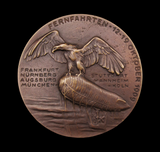 Germany 1909 August von Parseval 64mm Medal - By Goetz