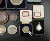 1933-1939 Set of 7 Medals For High Jump inc Oxford University