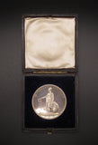 1902 Royal Geographical Society 39mm Silver Prize Medal - By Wyon