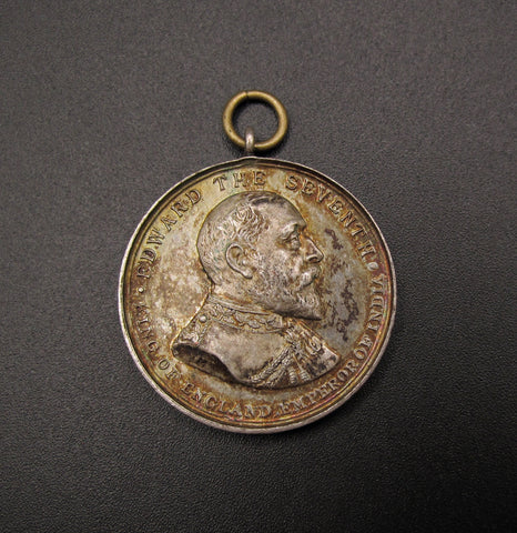 1902 Edward VII & Queen Alexandra Coronation 32mm Medal - By Moore