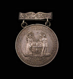 1843 National Benefit Society Of Great Britain 48mm Silver Medal