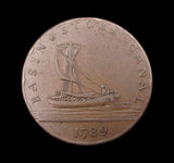 1789 Basingstoke Canal John Pinkerton One Shilling Token - DH1