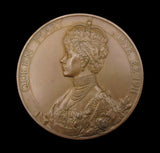 1911 George V Bronze Coronation 51mm Medal - Cased