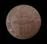 1811 Cornwall For Accommodation Cornish Penny Token