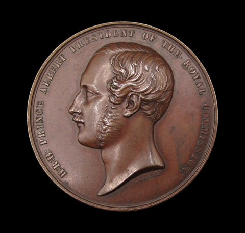 1851 Great Exhibition 45mm 'Exhibitor' Medal - By Wyon