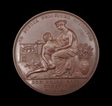1841 Society Of Apothecaries 45mm 'Galen' Medal - By Wyon