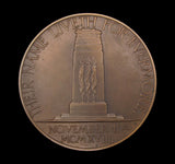 1928 Signing Of The Armistice Anniversary 76mm Bronze Medal