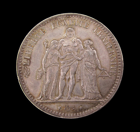 France 1877 K Bordeaux 5 Francs - EF
