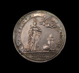 1761 Coronation Of Charlotte 34mm Silver Medal - By Natter