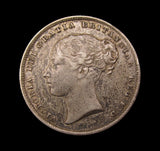 Victoria 1864 Shilling - GVF