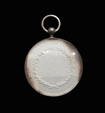 1850 Wrington & Burrington Agricultural Society 52mm Silver Medal In Glass Lunettes