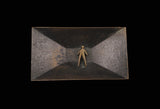 2000 British Art Medal Society 'Isolate' Cast Medal - By Jane Sedgwick