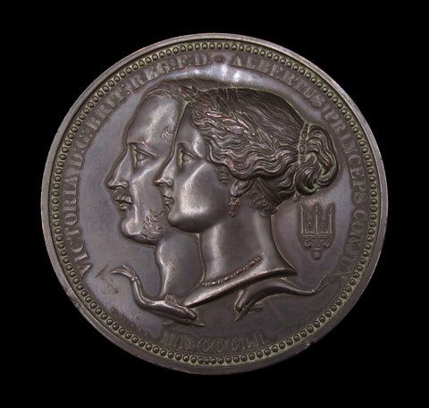 1851 Great Exhibition 77mm Prize Medal - By Wyon