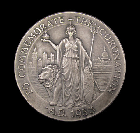 1953 Elizabeth II Coronation 51mm Medal - By Turner & Simpson