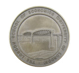 c.1910 London School Of Economics Isambard Brunel 51mm Silver Medal