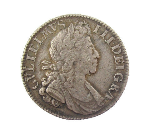 William III 1701 Shilling - Good Fine