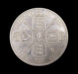 Edward VII 1902 Silver Fantasy Pattern Double Florin - A/UNC