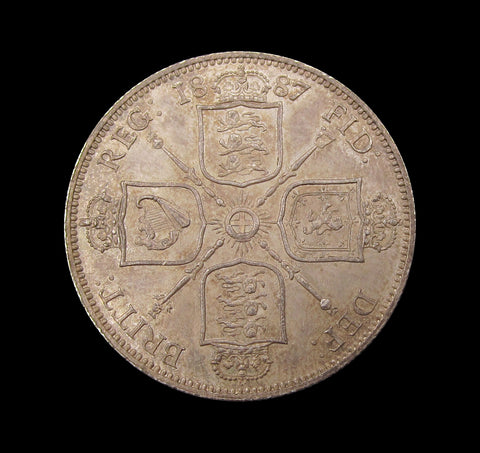 Victoria 1887 Florin - GEF