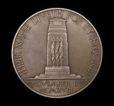 1928 Signing Of The Armistice Anniversary 76mm Silver Medal