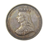 Australia 1888 Melbourne Centennial Exhibition 51mm Silver Medal - By Wyon