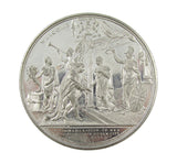 1837 Victoria Visit To The City Of London 61mm Medal - Cased