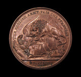 1813 English Army Pass The Pyrenees 41mm Bronze Medal - By Brenet