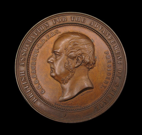 1856 British Association For Advancement Of Science 54mm Medal - By Moore