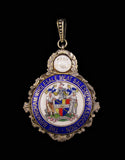 1936 Birmingham Meat Salesmen's Association Silver President’s Neck Badge