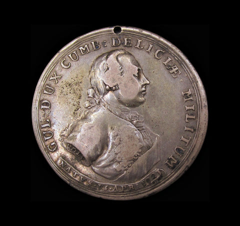 1745 Carlisle Recaptured Jacobite Rebels Repulsed 37mm Silver Medal