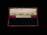 Edward VII 1907 Dated Hard Case For 4 Coin Maundy Set
