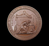 1861 Death Of Prince Albert 44mm Bronze Medal - By Moore
