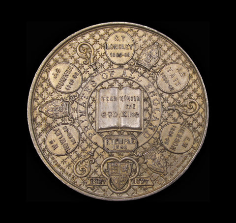 1897 Victoria Diamond Jubilee 51mm Primates Medal - By Bowcher