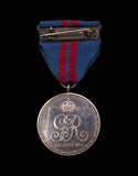 George V 1911 Coronation Full Sized Medal On Ribbon
