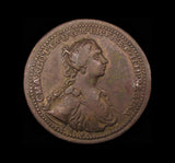 1761 Coronation Of Charlotte 33mm Medal - Contemporary Copy