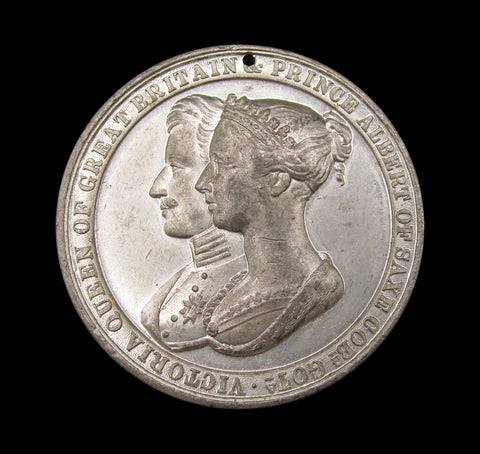 1849 Royal Visit To Ireland 44mm Medal