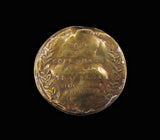 1805 Death of Admiral Lord Nelson Brass Snuff Box