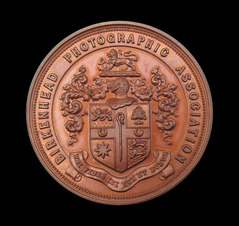 1893 Birkenhead Photographic Association 45mm Medal Pair