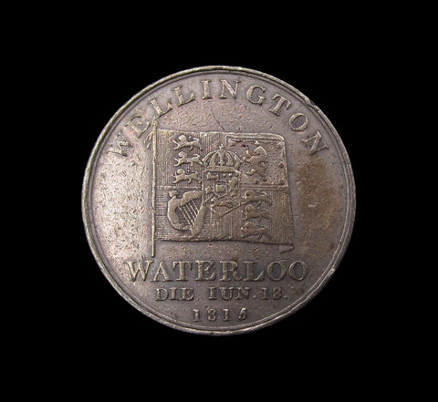 1817 Waterloo Bridge Opened 27mm Silver Medal - By Wyon