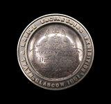 1881 Naval & Marine Engineering Exhibition Glasgow 45mm Silver Medal