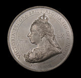1897 Victoria Diamond Jubilee 76mm British Empire Medal - By Bowcher