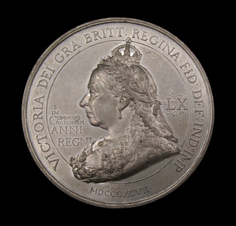 1897 Victoria Diamond Jubilee 76mm British Empire Medal - By Bowcher